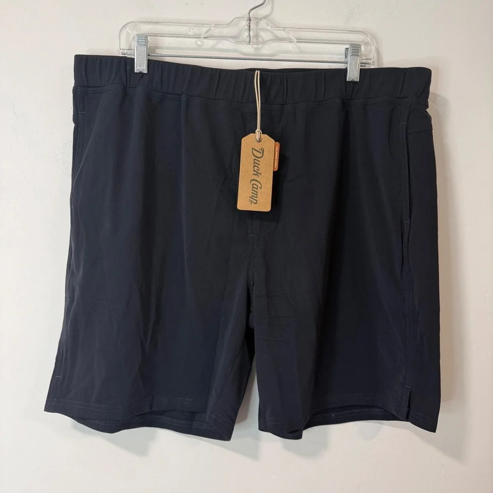 Duck Camp Mens Trailrunner Short XL Black NEW TRS1005 Hiking Running Outdoor